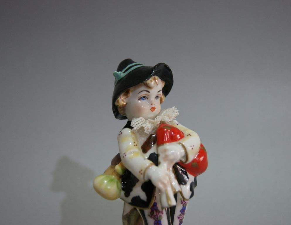 ПАСТУШОК Антикварная фигурка SITZENDORF ALFRED VOIGHT​ 1920-40г - View 2
