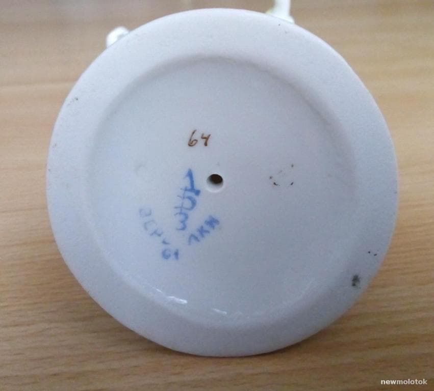 Статуэтка фарфор "Кореянка с цветком" - View 7