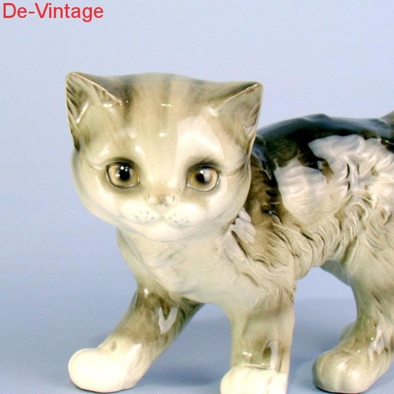 Статуэтка серый котенок Goebel - View 2