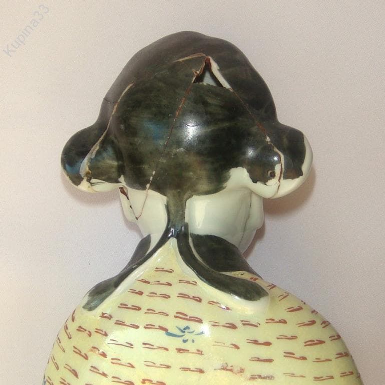 Китаец Мудрец Старец Китай 1950-е Высокая 43,5 см - View 7