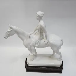 Фигурка «Амазонка» Ар деко 1920 годы KPM Берлин - View 15