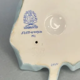 Фигурка Лягушка на листе Herend 1960-70гг Венгрия - View 6