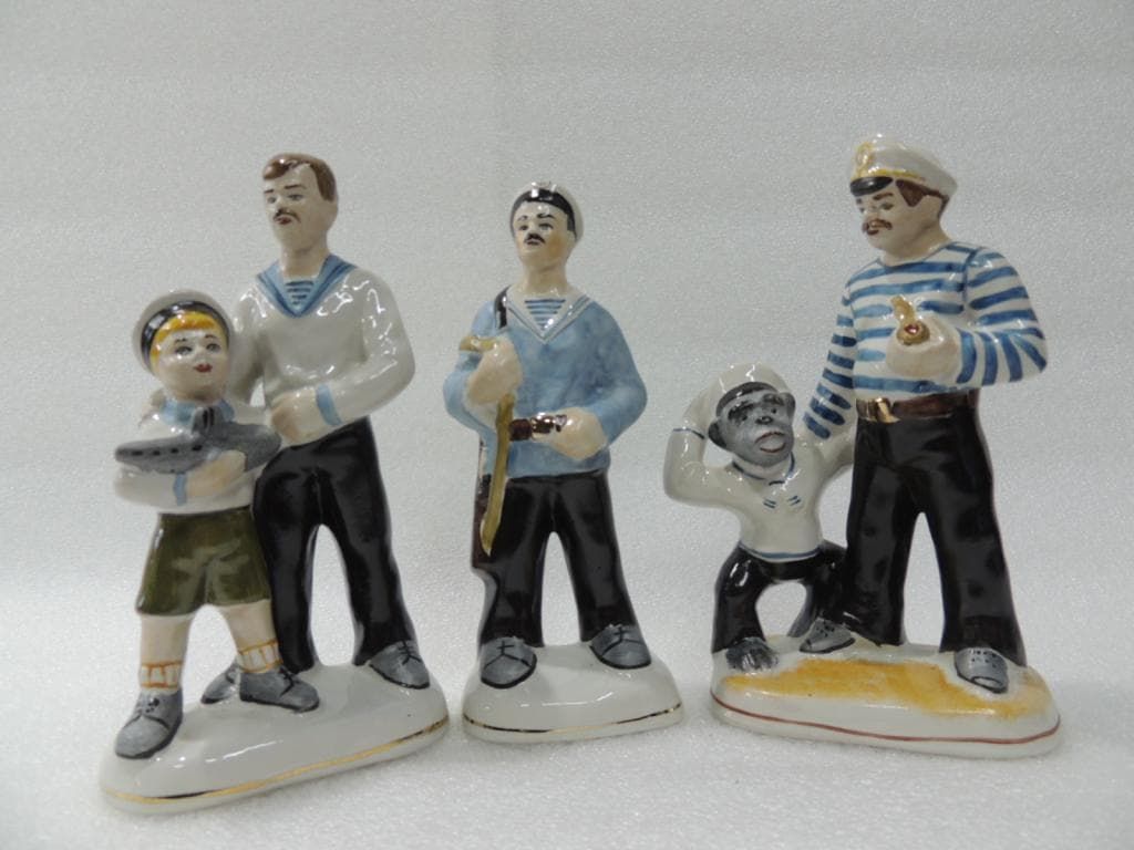 Композиция Морфлот Рулит 3 Фигурки Без Сколов и Трещин