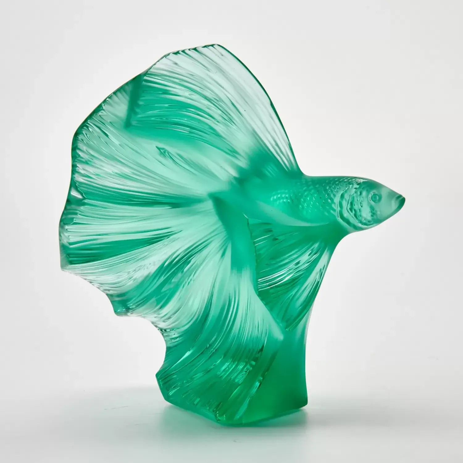 Хрустальная статуэтка «Poissons Combattants» из коллекции «Aquatique».