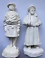 Две фарфоровые статуэтки народы России - View 4