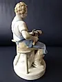 Фарфоровая фигура сапожник - View 3