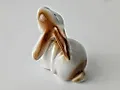 Фарфоровая статуэтка фарфор заяц - View 4