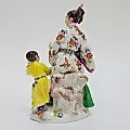 Фигурка Японка с детьми 1900 гг - View 3