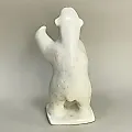 Мраморная статуэтка "Белый Медведь" Mark Nakoolak 1989г - View 3