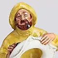 Фарфоровая статуэтка The Boatman - View 3