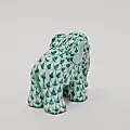 Статуэтка зеленый слоник - View 4