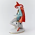 Лимитированная серия! Статуэтка "Арлекин в красном" из серии «Карнавал» - View 3