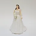 Пара фигурок ROYAL DOULTON День королевской свадьбы Принца Уильяма и Кейт Мидлтон - View 2
