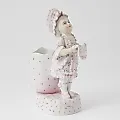 Фигурка Девочка с яйцом завод М.С. Кузнецова в Дулево - View 2