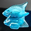 Хрустальная рыбка бирюзового оттенка - View 13