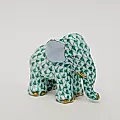 Статуэтка зеленый слоник - View 5