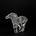 Скульптура "Конь" прозрачный - View 3