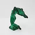 Малахитовая статуэтка Кризис H. - View 10