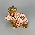 Фигурка Король-лягушка с короной Herend 1960-1970гг Венгрия - View 2