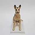Фигурка восточно-европейской овчарки 20в - View 3