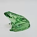 Лягушка, зеленый хрусталь , 20 век - View 5