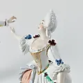Парные фарфоровые статуэтки "Придворные танцоры" - View 10