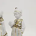 Пара статуэток "Девочка и мальчик" ар деко - View 4