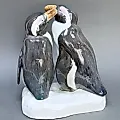Скульптурная группа "Пара пингвинов" Германия 1950-1960 гг - View 4