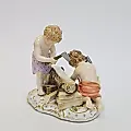 Статуэтка Амуры в роли плотников - View 2