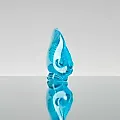 Хрустальная рыбка бирюзового оттенка - View 7