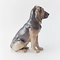 Фарфоровая статуэтка "Бладхаунд" - View 3