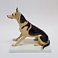 Фигурка восточно-европейской овчарки 20в - View 6