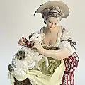 Фигурка Девушка с ягненком период Марколини 1774-1814 г - View 2
