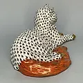 Фигурка Кошка лежащая Herend 1960-1970 гг Венгрия - View 3