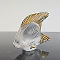 Хрустальная рыбка с позолоченным плавником - View 7