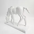 Фигурка белой лошади - View 2