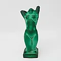 Малахитовая статуэтка Кризис H. - View 7
