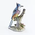 Винтажная статуэтка "Американская голубая сойка". - View 2