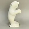 Мраморная статуэтка "Белый Медведь" Mark Nakoolak 1989г - View 2