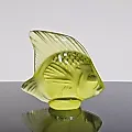 Хрустальная рыбка салатового оттенка - View 5