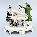 Скульптурная группа "Домашний концерт" Германия 1903 г - View 2