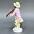 Статуэтка "Обезьяна скрипач" №6 в серии обезьяний оркестр Германия 1997 г - View 3