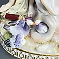 Фарфоровая скульптурная группа Meissen "Венера с амуром и нимфой", 1880-е гг. - View 2