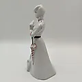 Фарфоровая статуэтка «Дама с собачкой» скульптора Бржезицкой, Дулевский завод, 1996 год - View 4