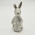 Фарфоровая статуэтка «Белый заяц» с росписью, Азия, современность - View 2