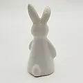Фарфоровая статуэтка «Белый заяц» с росписью, Азия, современность - View 4