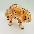 Фаянсовая статуэтка Тигра с росписью, Sitzendorf, Германия, середина XX века - View 5