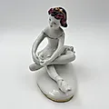 Фарфоровая статуэтка 'Маленькая балерина' С.Б. Велихова, ЛФЗ, СССР, 1960-1980 гг. - View 4