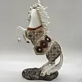 Статуэтка 'Конь на дыбах' из композитного материала с золочением, Китай, 2000-2020 гг. - View 4