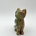 Резная статуэтка котёнка из натурального оникса, Азия, 2000-2015 гг. - View 5